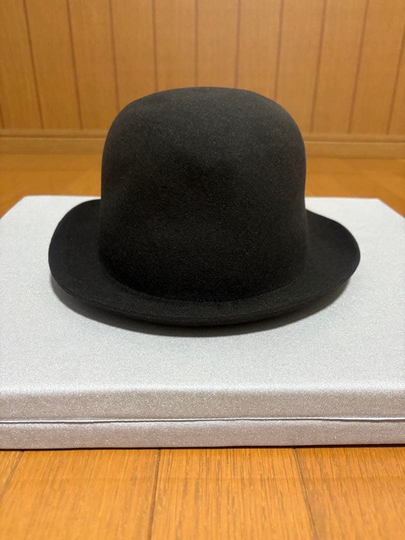 M/Lサイズ 新品 プリティーグリーン クリスティーズ ハット ブラック