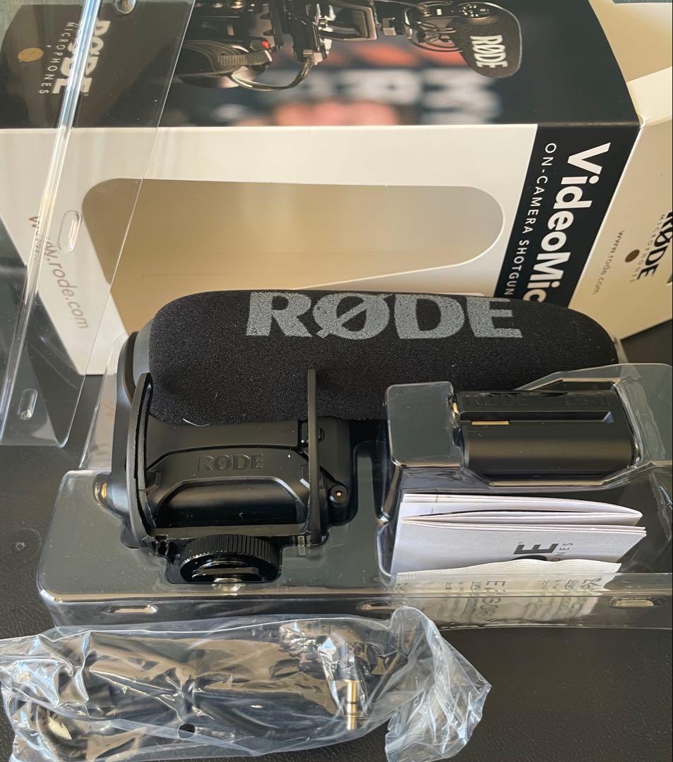 【ぽっちゃん】RODE VideoMic Pro+、延長ケーブル