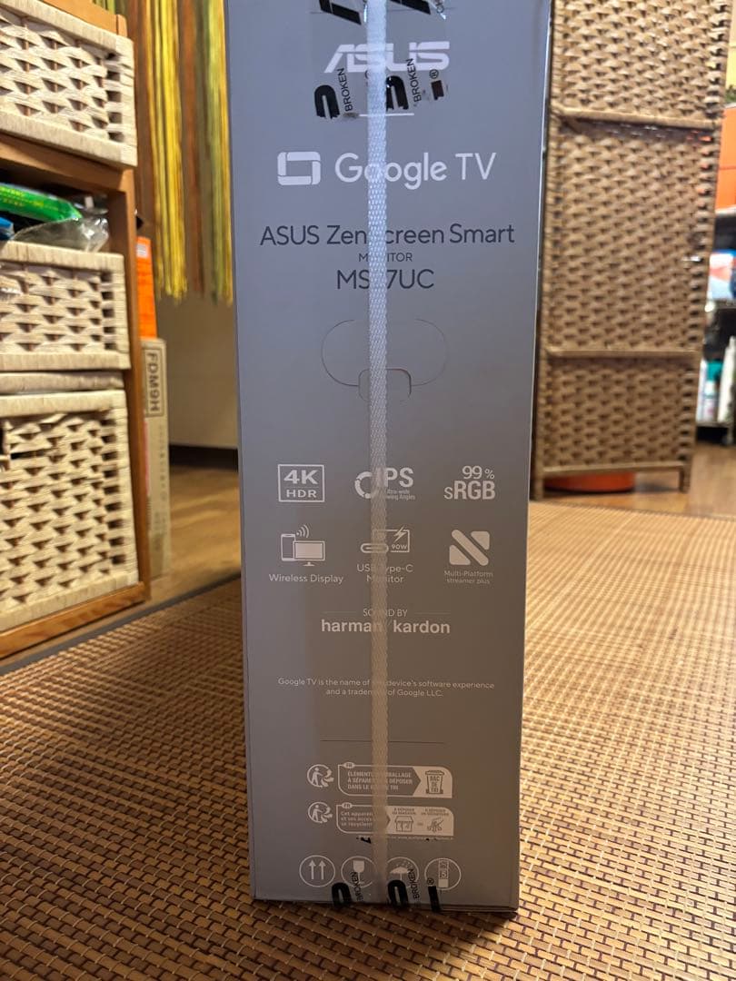 ディスプレイ・モニター本体 GoogleTV ASUS ZenScreen Smart Monitor
