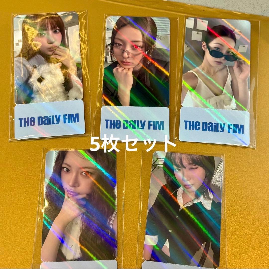 ルセラフィム 2026シーグリ HYBEポップアップ チケットトレカ５枚セットB