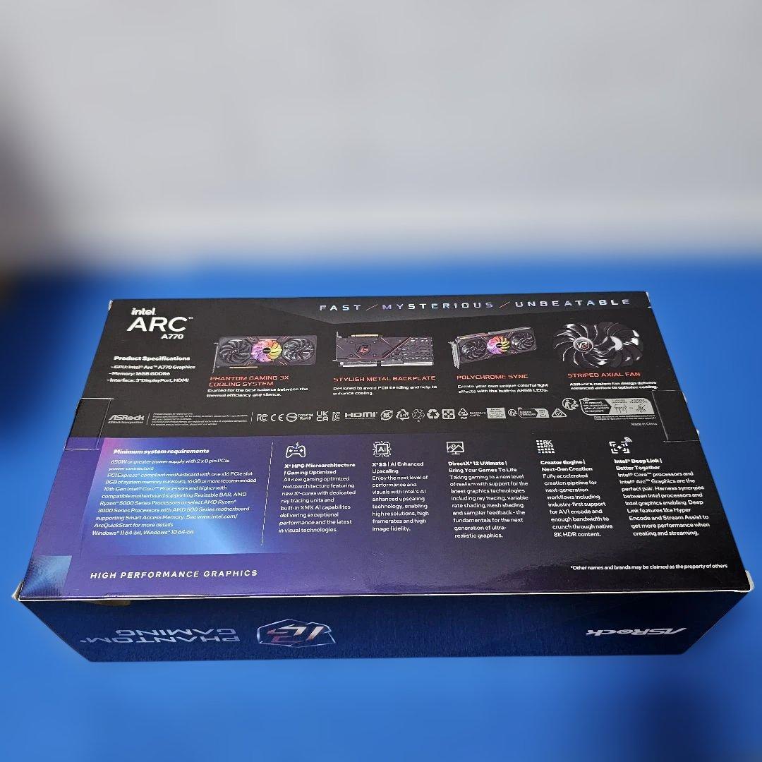 【新品】Intel Arc A770 Phantom Gaming 16GB