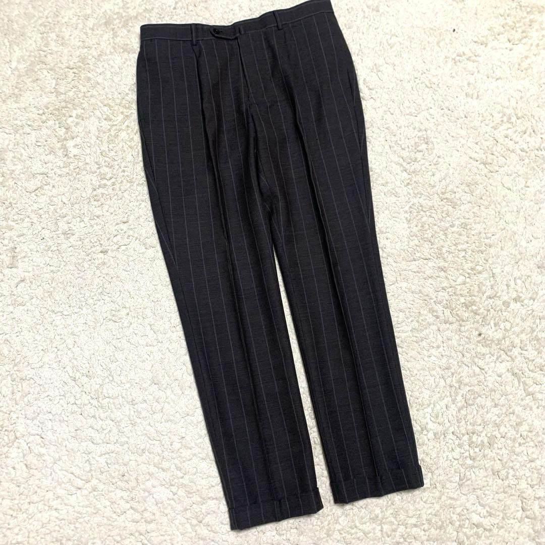 現行 ビームスエフ セットアップスーツ 48 モヘヤ混