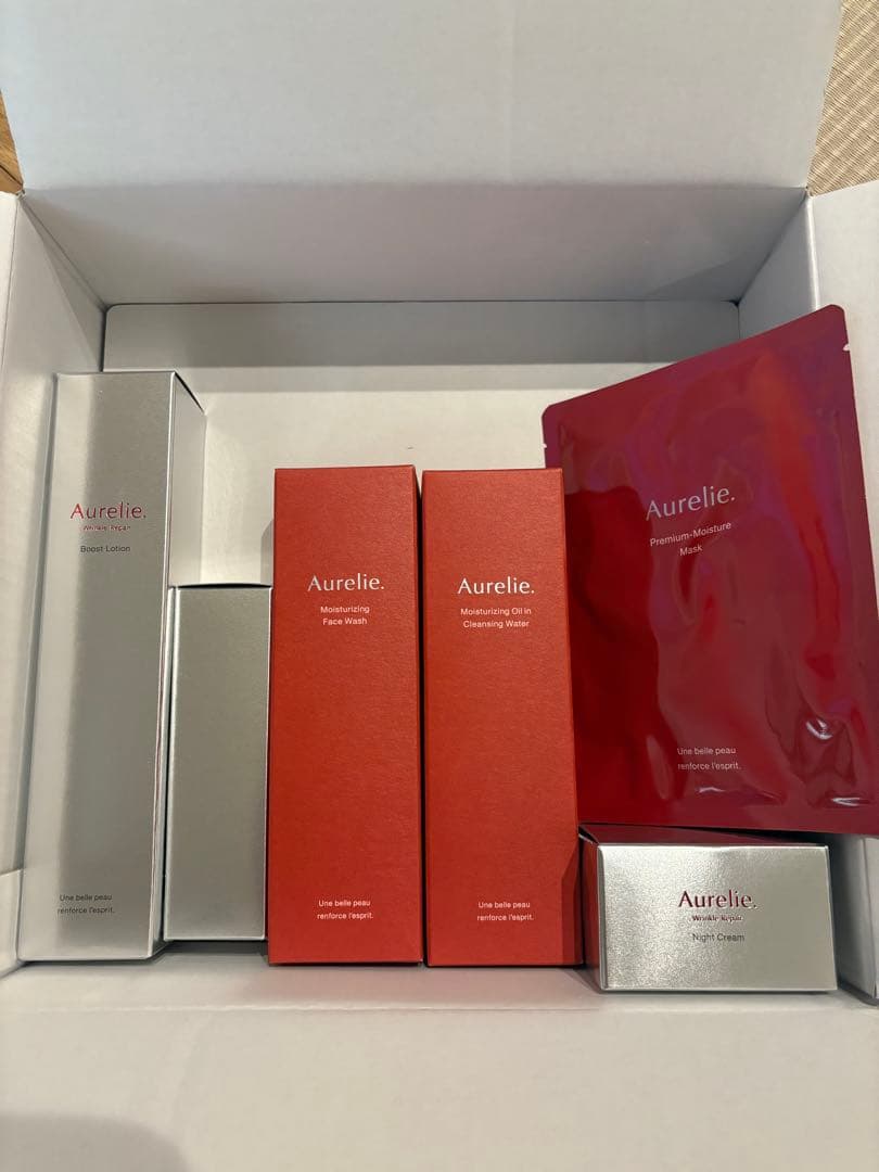 Aurelie オレリー　プレミアムエイジングケア5点セット+おまけ付き