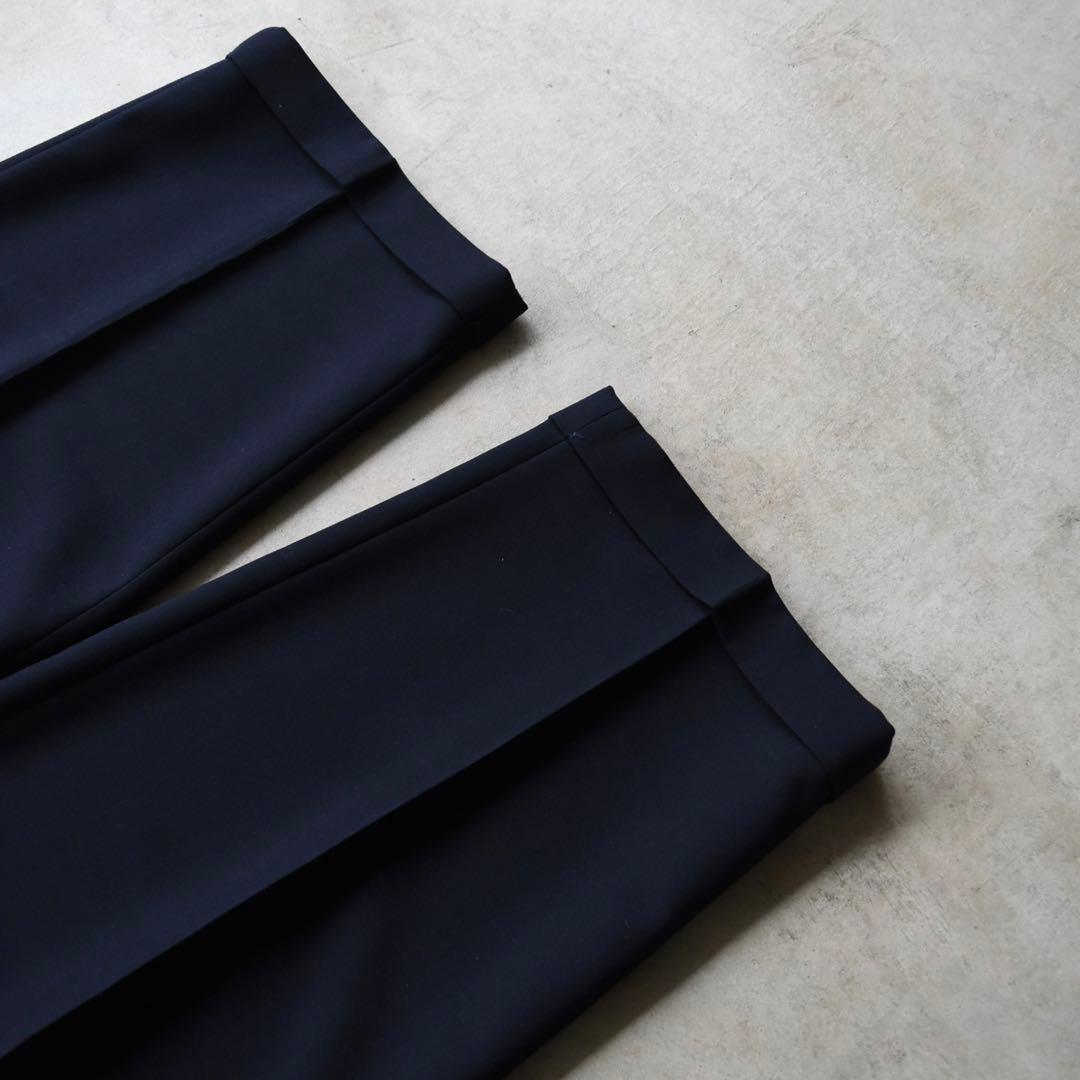 90s SLATES スレイツ ツータックスラックス ネイビー W38 L30