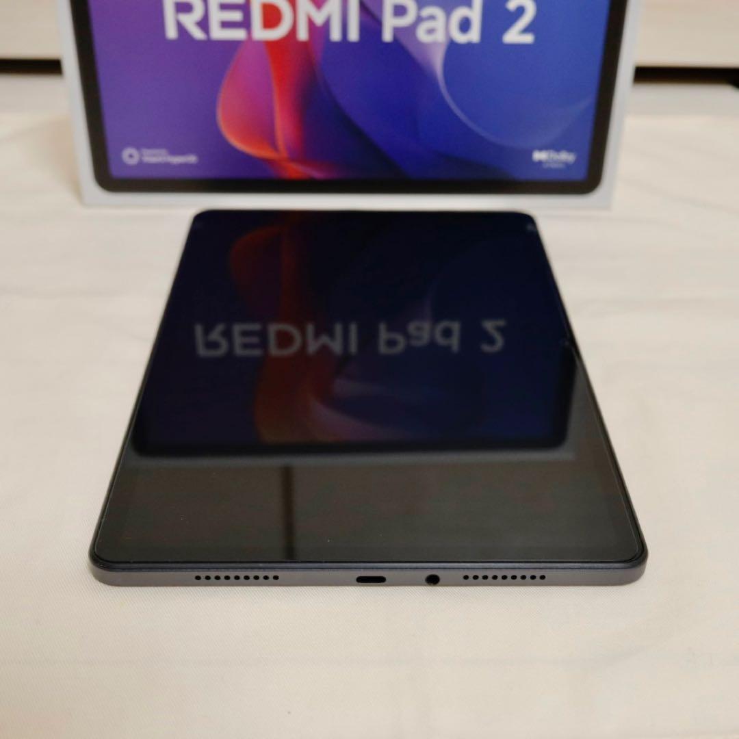 【美品】REDMI Pad 2 6GB/128GB純正カバー付き