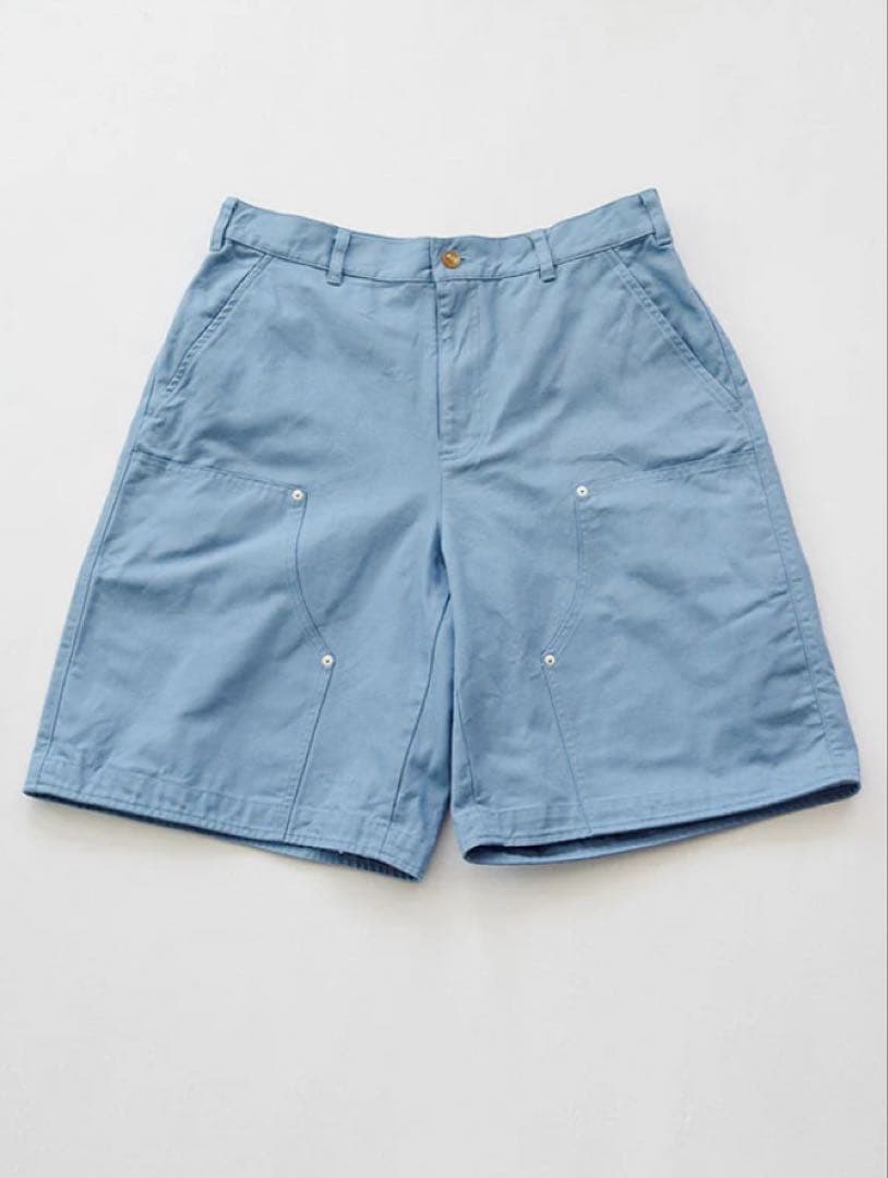 25ss MIN-NANO×DIGAWEL Doubleknee shorts
