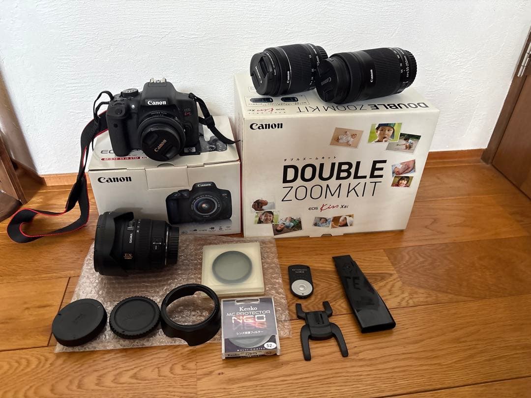 Canon EOS Kiss X8i ダブルズーム + SIGMAレンズ +α