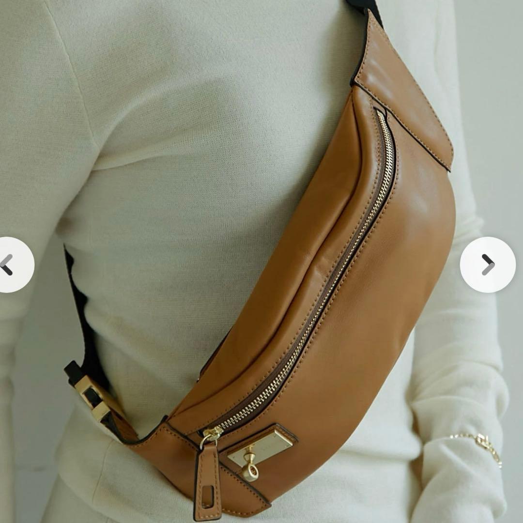 オルセット　ボディバック　レザー　美品　plage ウィムガゼット