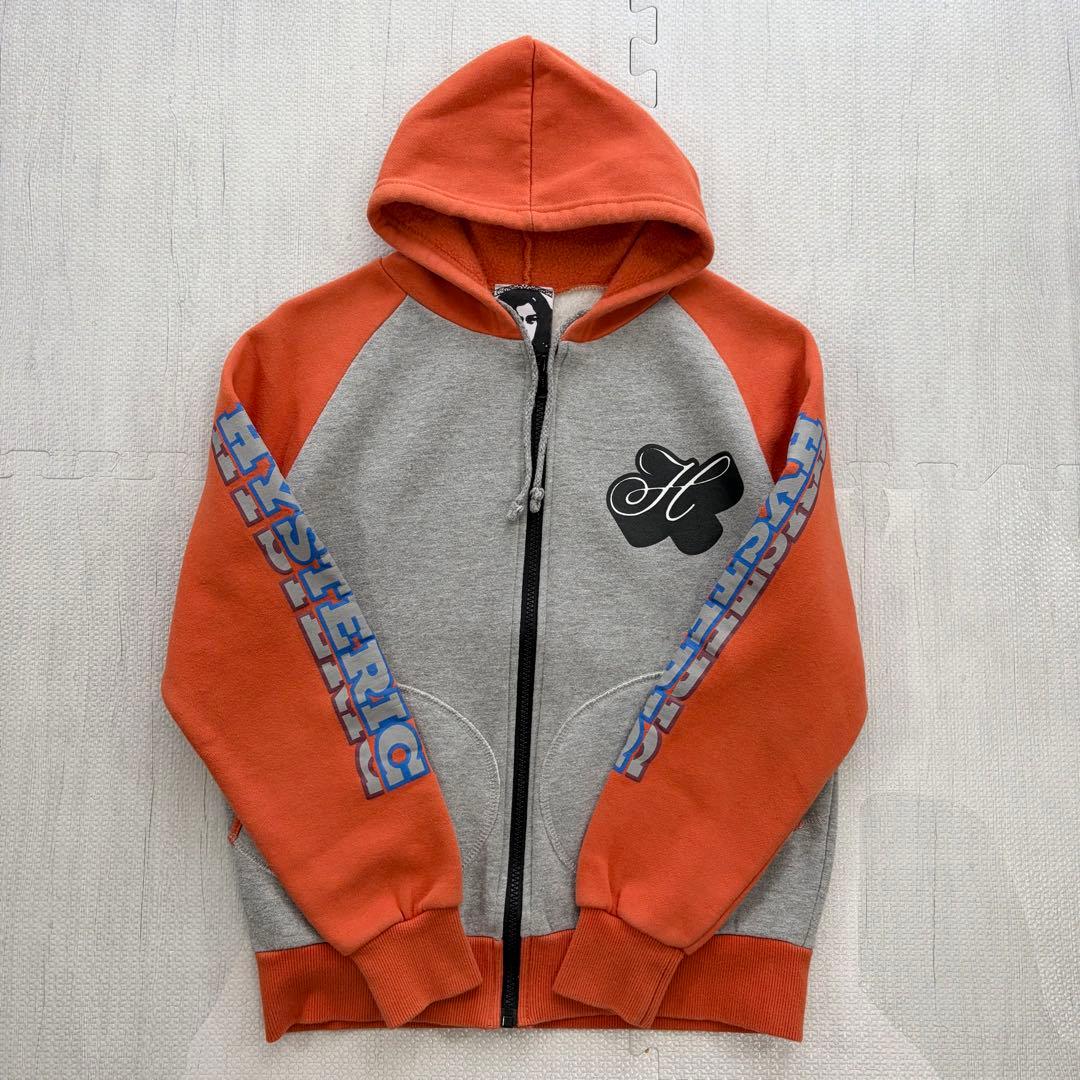 ヒステリックグラマー ヒスガール ビクセンガール ビッグプリント ジップパーカー