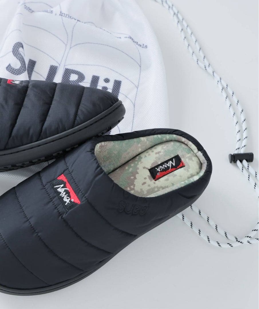 新品 NANGA×SUBU WINTER SANDAL BK-3