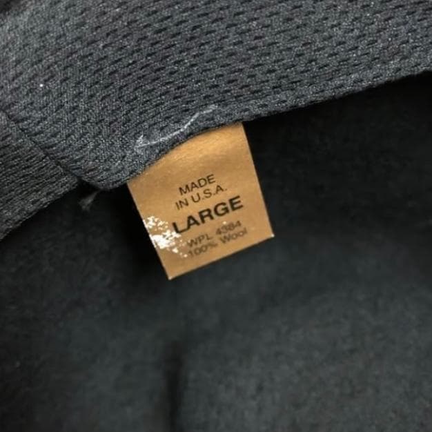 美品 ハーレーダビッドソン ハット 帽子 L ブラック 0741