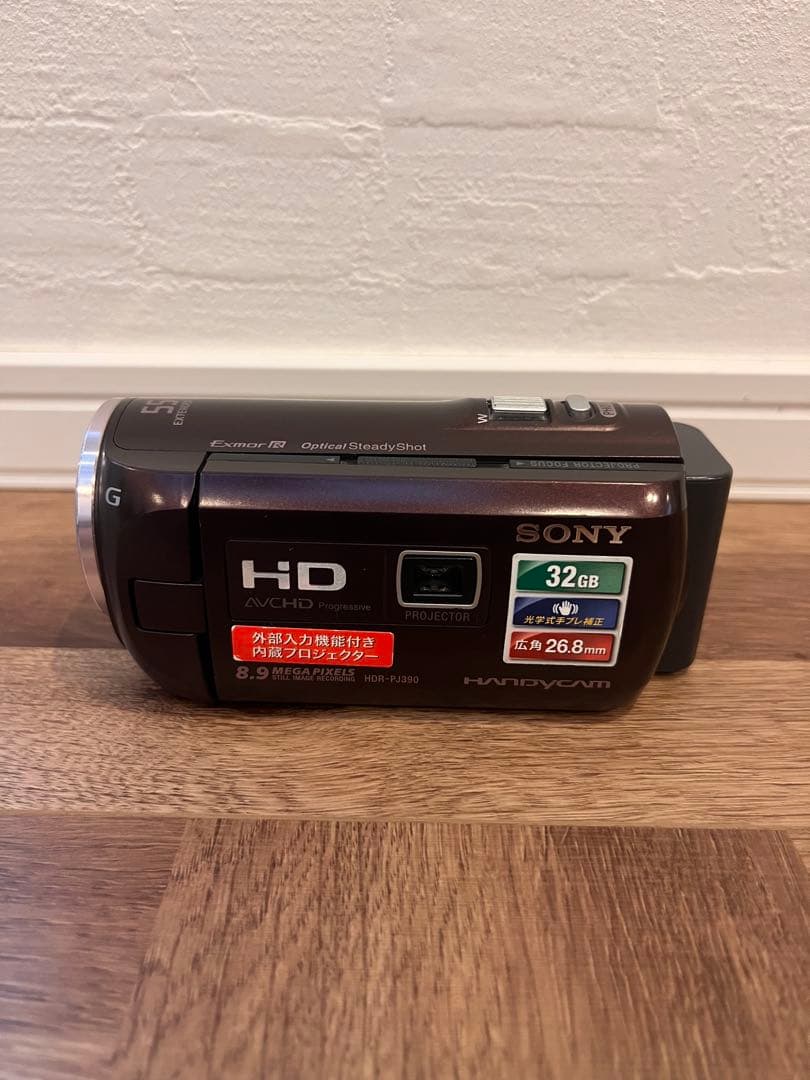 Sony HDR-PJ390 ビデオカメラ 本体