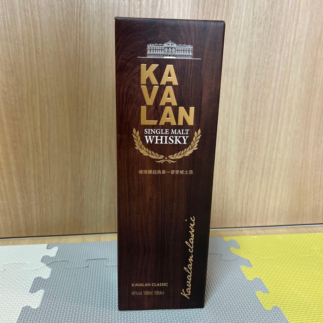 KAVALAN カバランウイスキークラシック　1,000ml 赤ワインオマケ付き