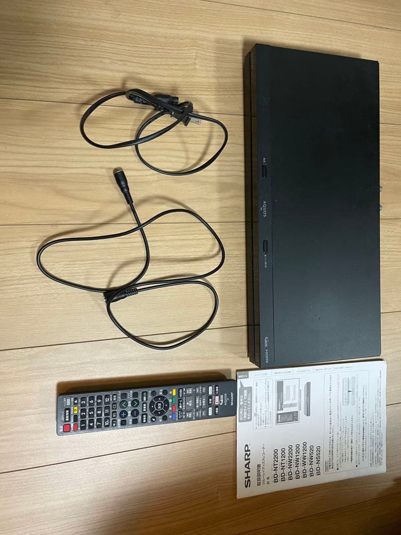 SHARP BD-NＷ520 ブルーレイレコーダー