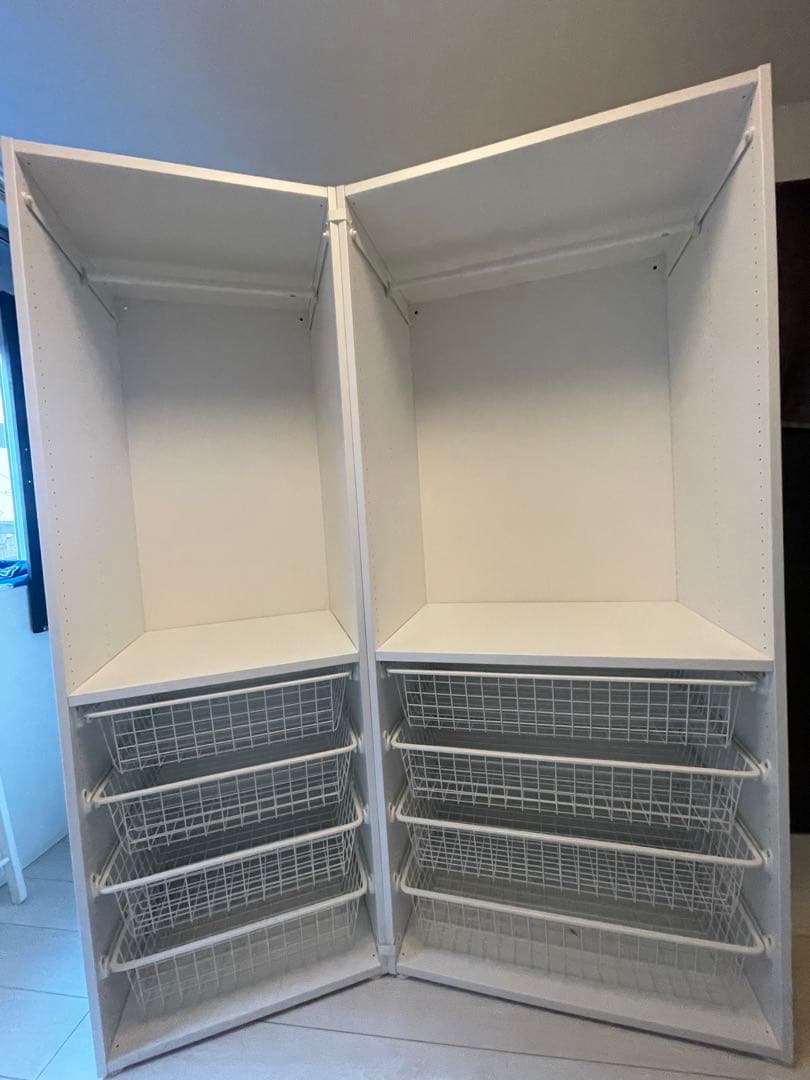 【w800のみ】衣装用ワードローブ　PLATSA プラッツァ　IKEA