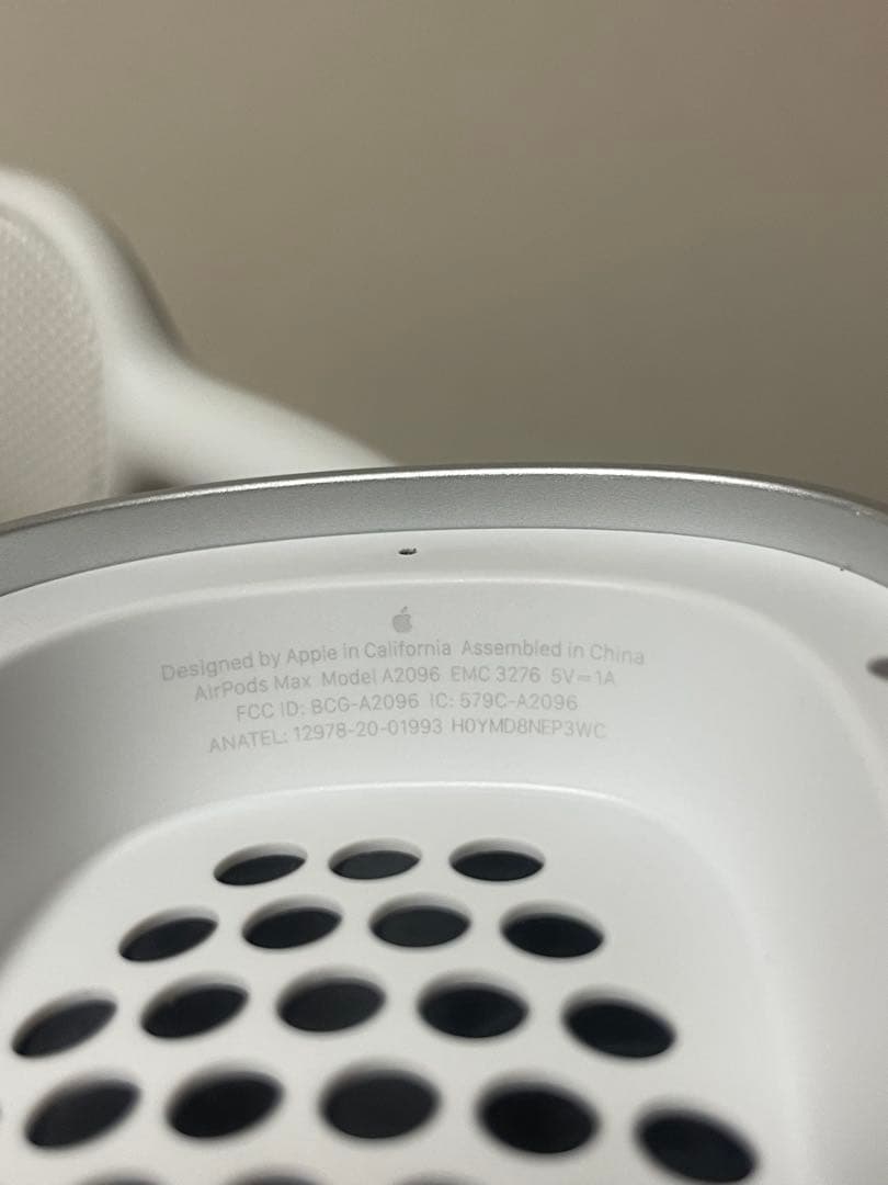 Apple AirPodsMax シルバー 本体 箱付き 美品