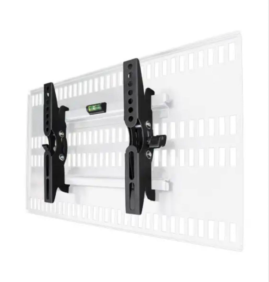 【新品未使用】テレビ壁掛け金具 TVセッター壁美人TI100 ホワイト Sサイズ