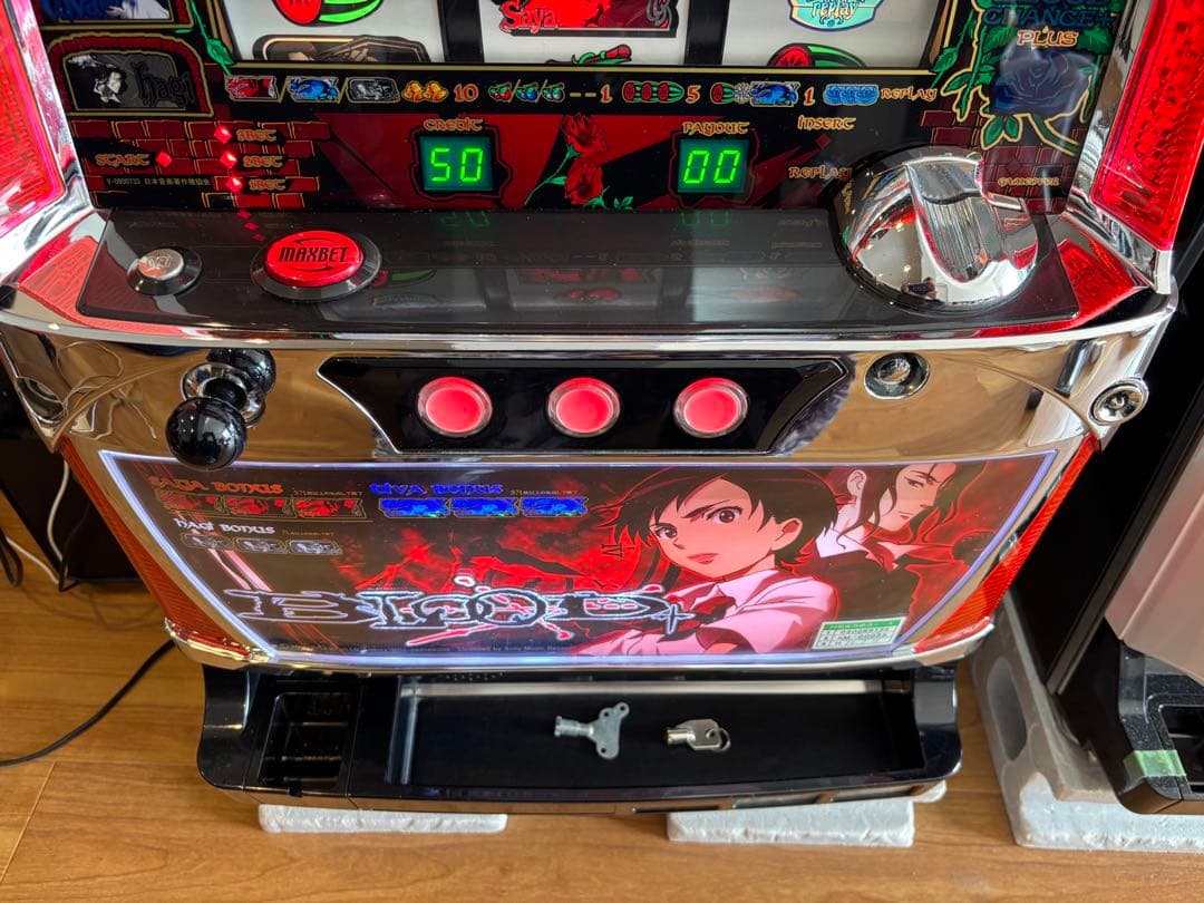 実機　初代blood＋　パチスロ