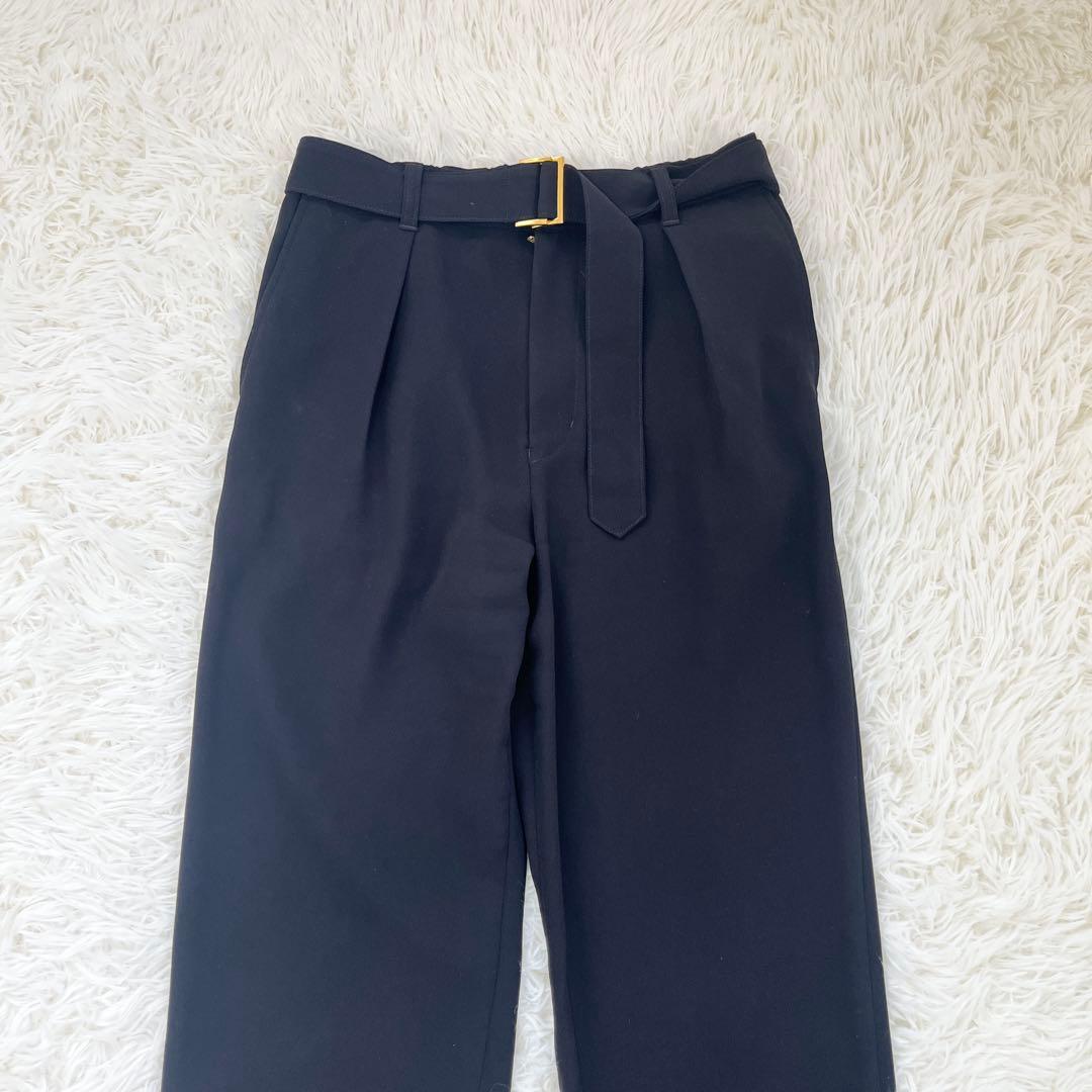 CULLNI クルニ 24AW 1Tuck Pants 洗える スラックス　1