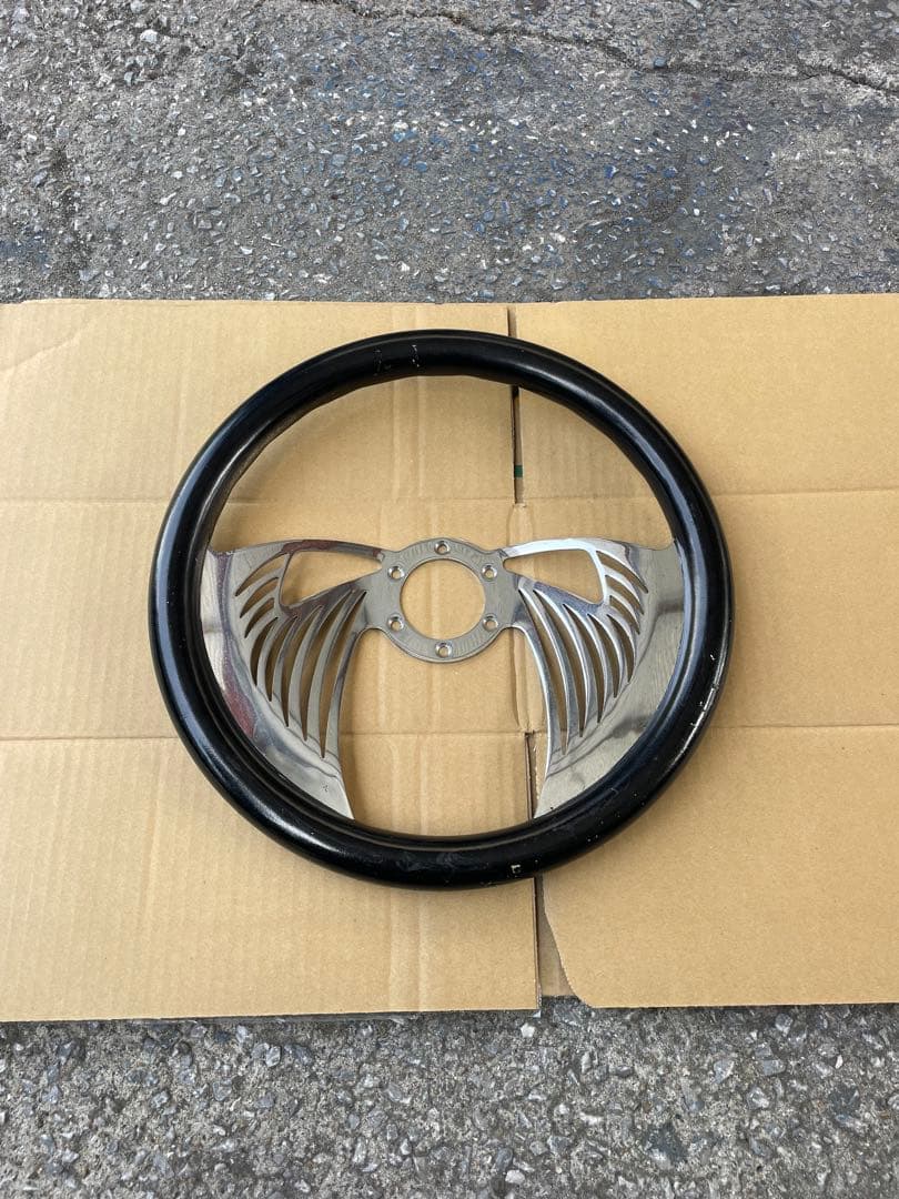 ロンシャン❗️社外ステアリング、ビレット、ステアリング❗️ジャニス✨