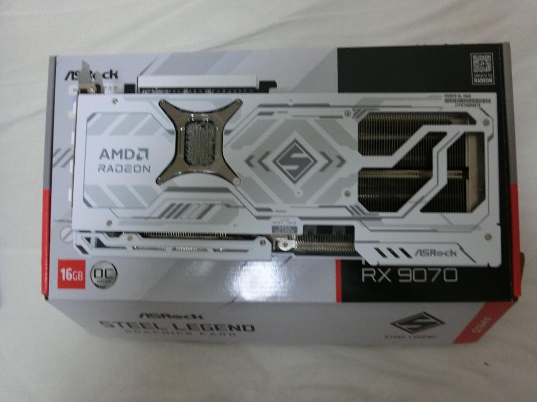 グラフィックボード・グラボ・ビデオカード ASRock Radeon RX 9070 16GB OC