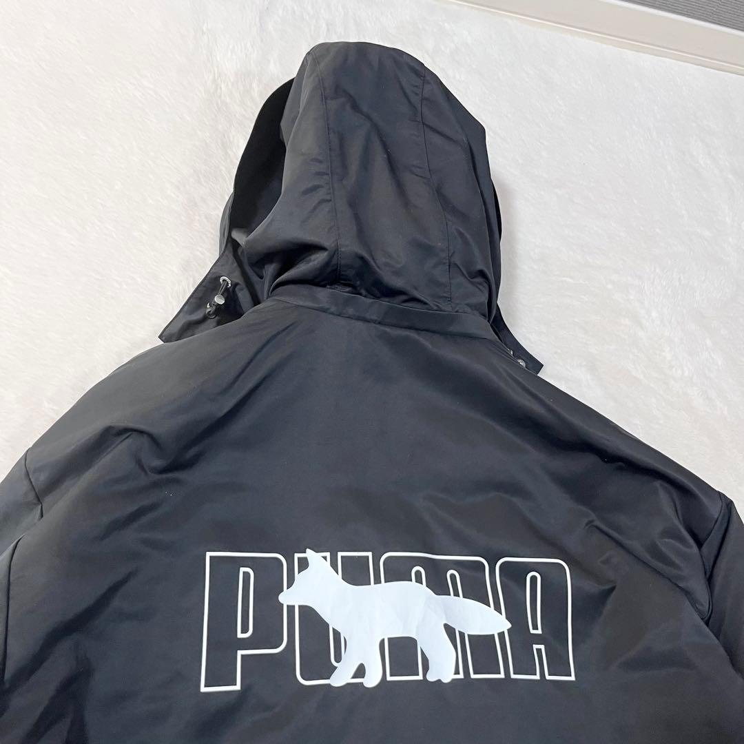 極美品✨PUMAxMaison Kitsune フーデッド ロングジャケット希少