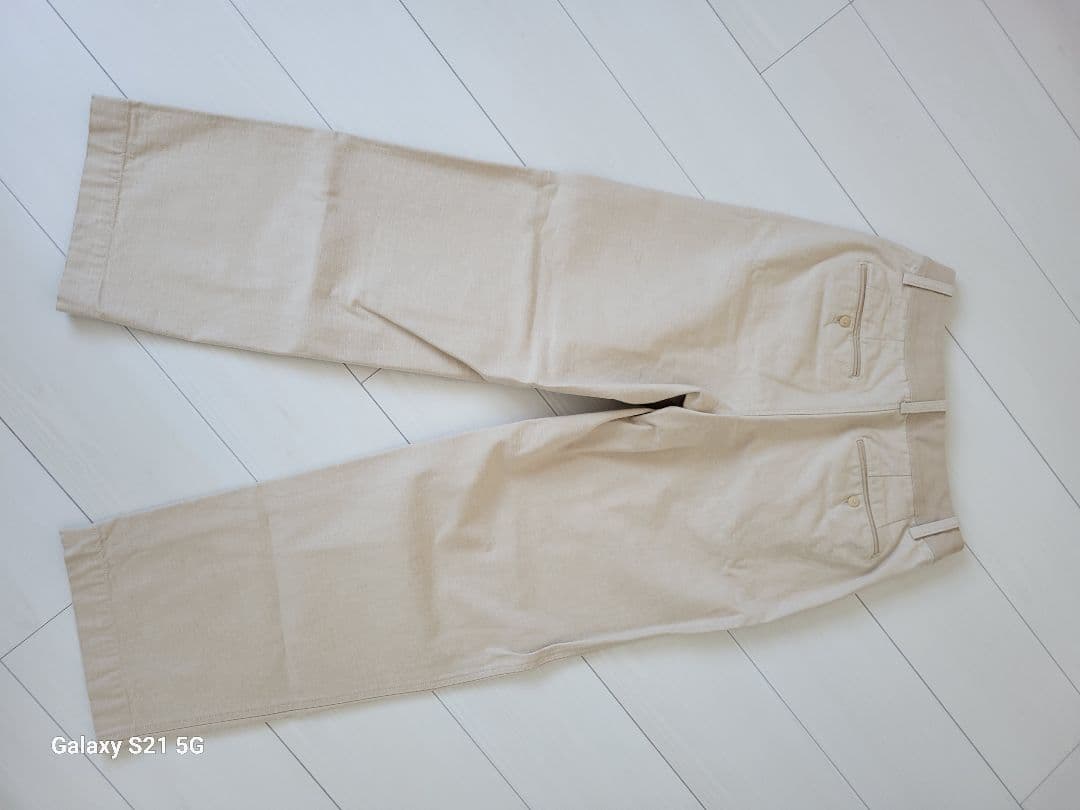 パラスパレス　ラフィバッグチノストレートパンツ　未使用