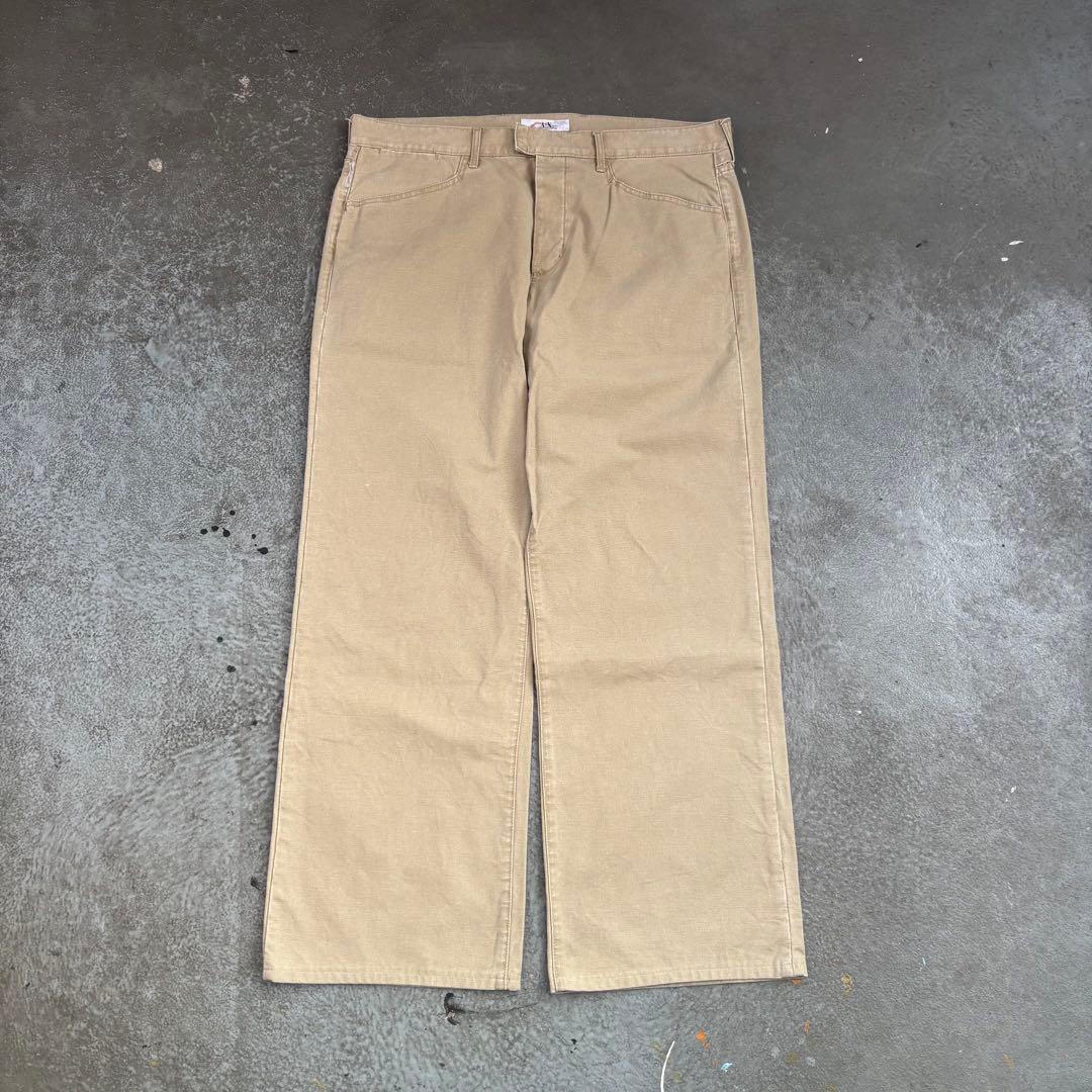 90s ARMANI EXCHANGE archive ワイドチノパンツ