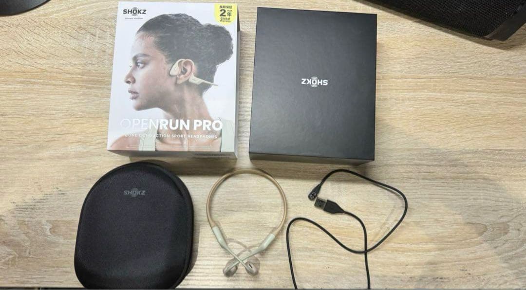 Shokz OpenRun Pro 骨伝導イヤホン　おまけ付き