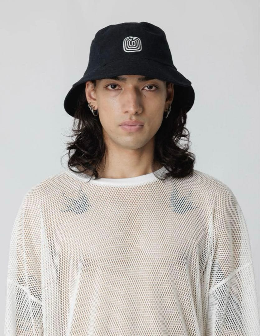 帽子 Sasquatchfabrix-DOUBLE BRIM BUCKET HAT