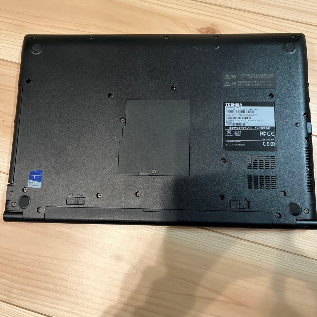 Toshiba ノートPC 15.6インチ 日本語キーボード