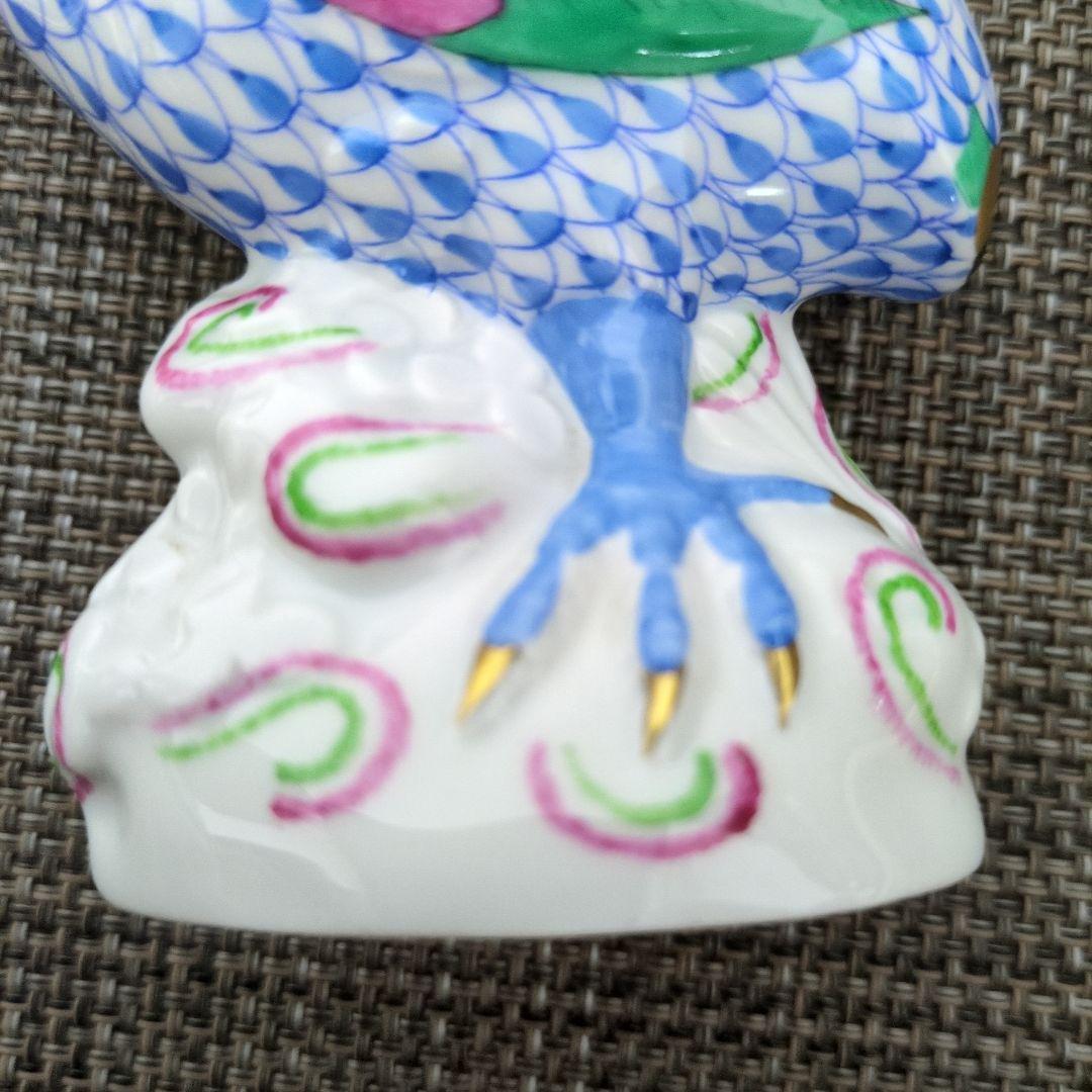 HEREND ヘレンド ホロホロチョウ フィギュリン 置物