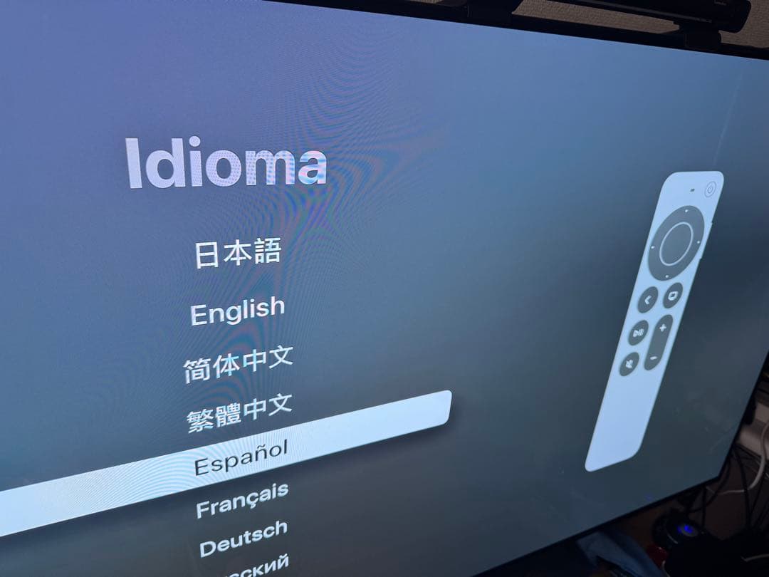 Apple TV 4K第3世代 128GB WiFi+ Ethernet