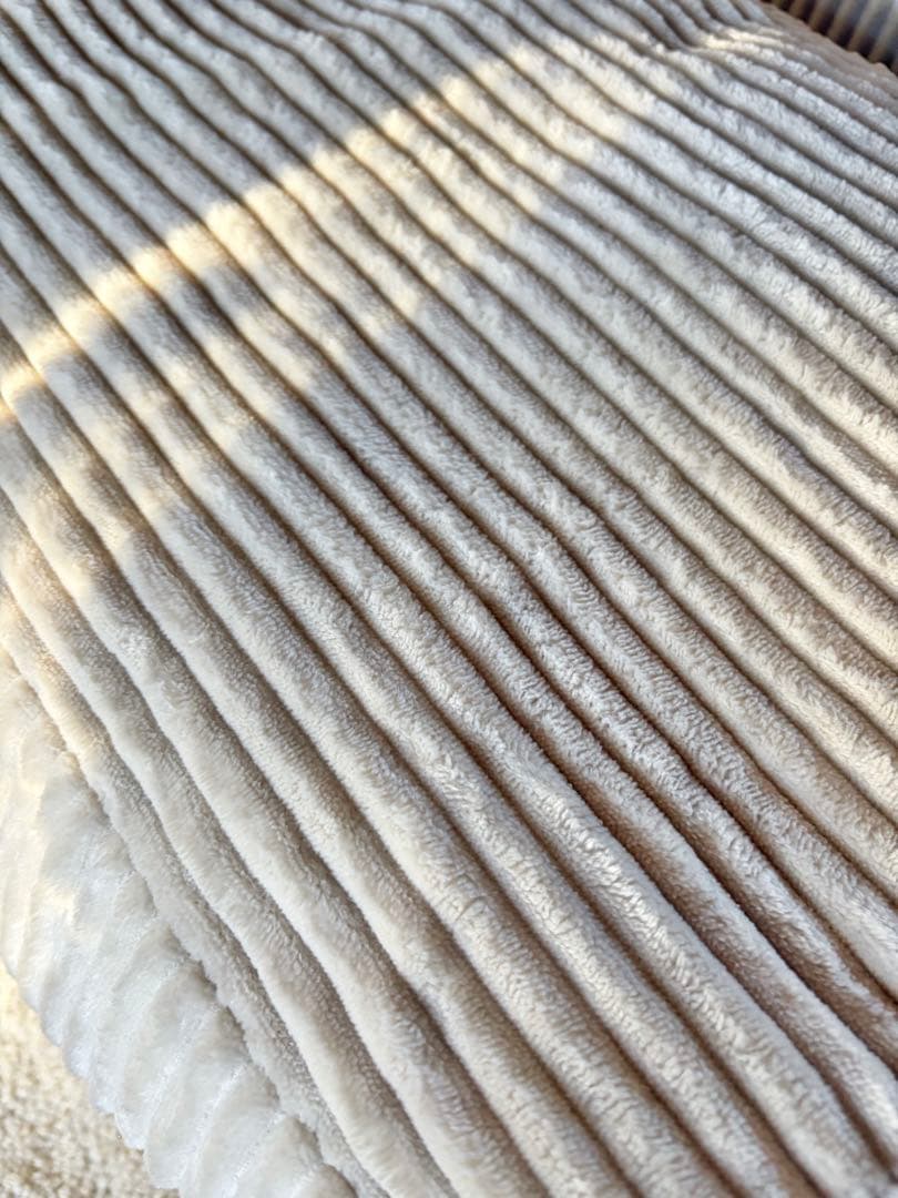 HUGME LOOZYソファー＋オットマンのセット コーデュロイ ビーズソファー