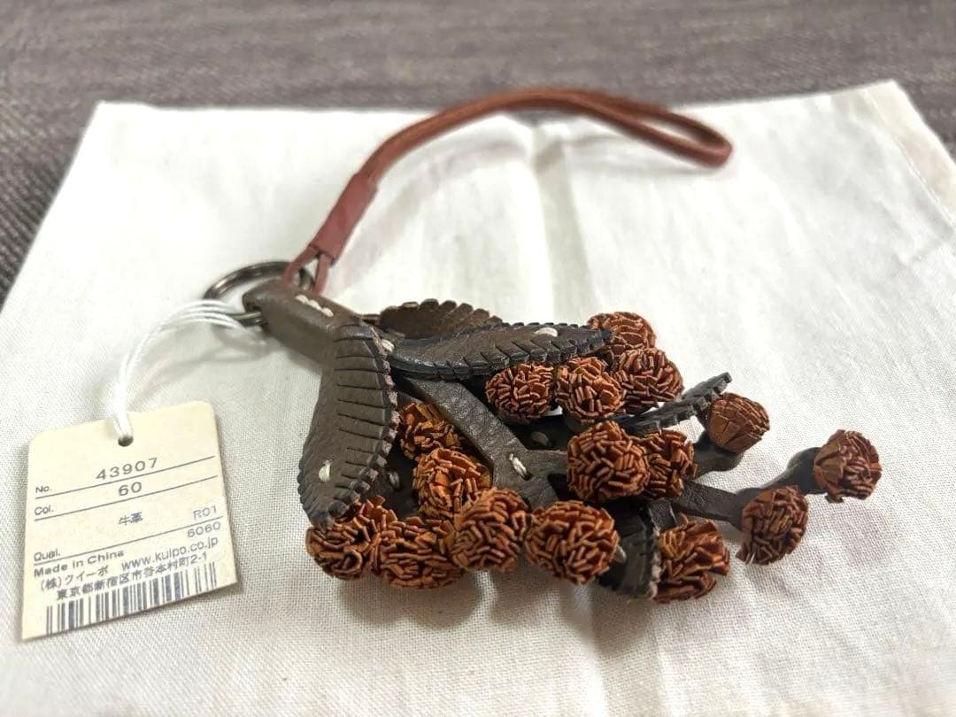 新品未使用タグ付きゲンテンgenten 花チャーム 品番43907-60