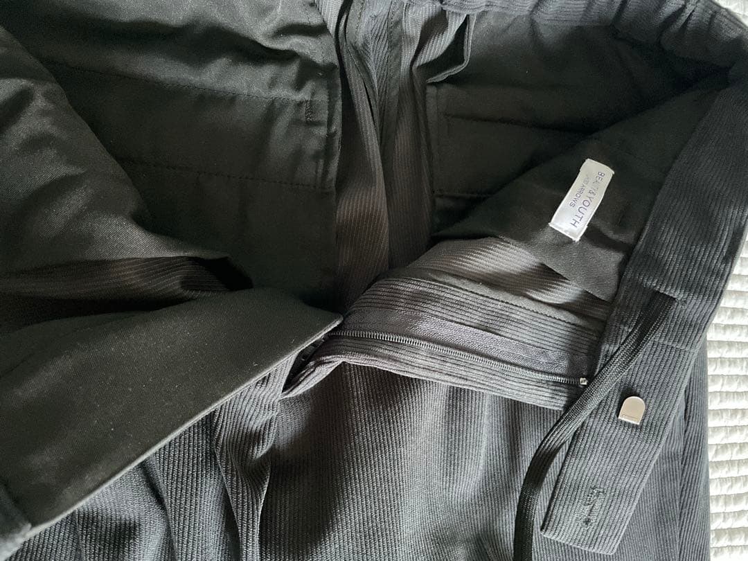 BEAUTY & YOUTH セットアップ M コーデュロイ GRAY