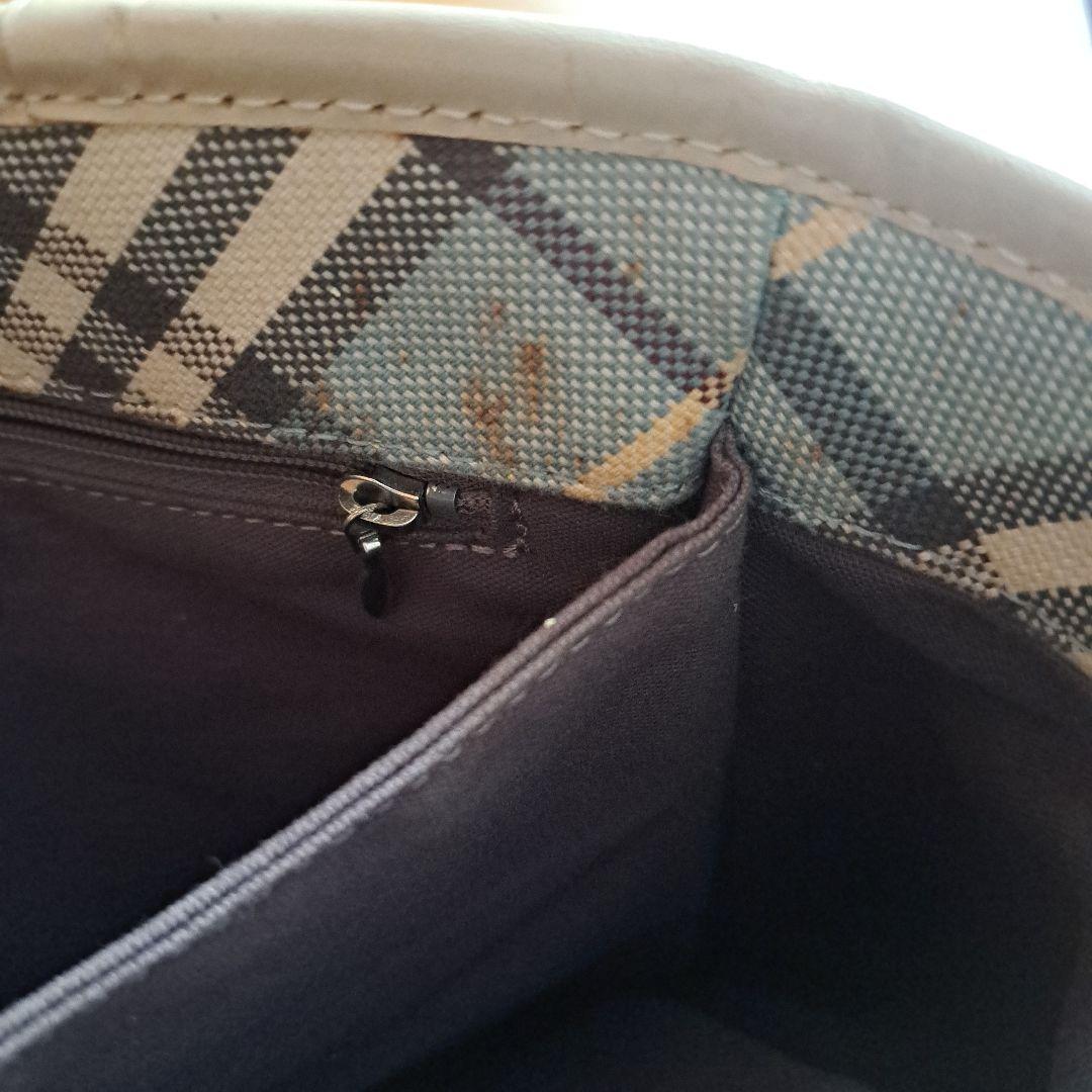 Burberry チェック柄 ビジネスバッグ