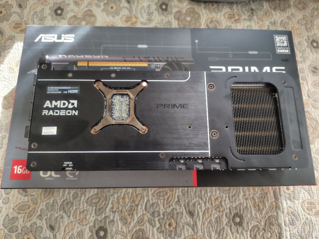 美品ASUS Radeon RX 9070 XT 16GB OC