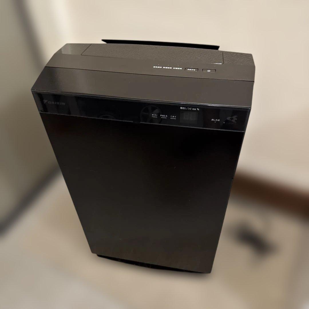 ほぼ未使用　DAIKIN 除加湿ストリーマ空気清浄機 MCZ70X-T