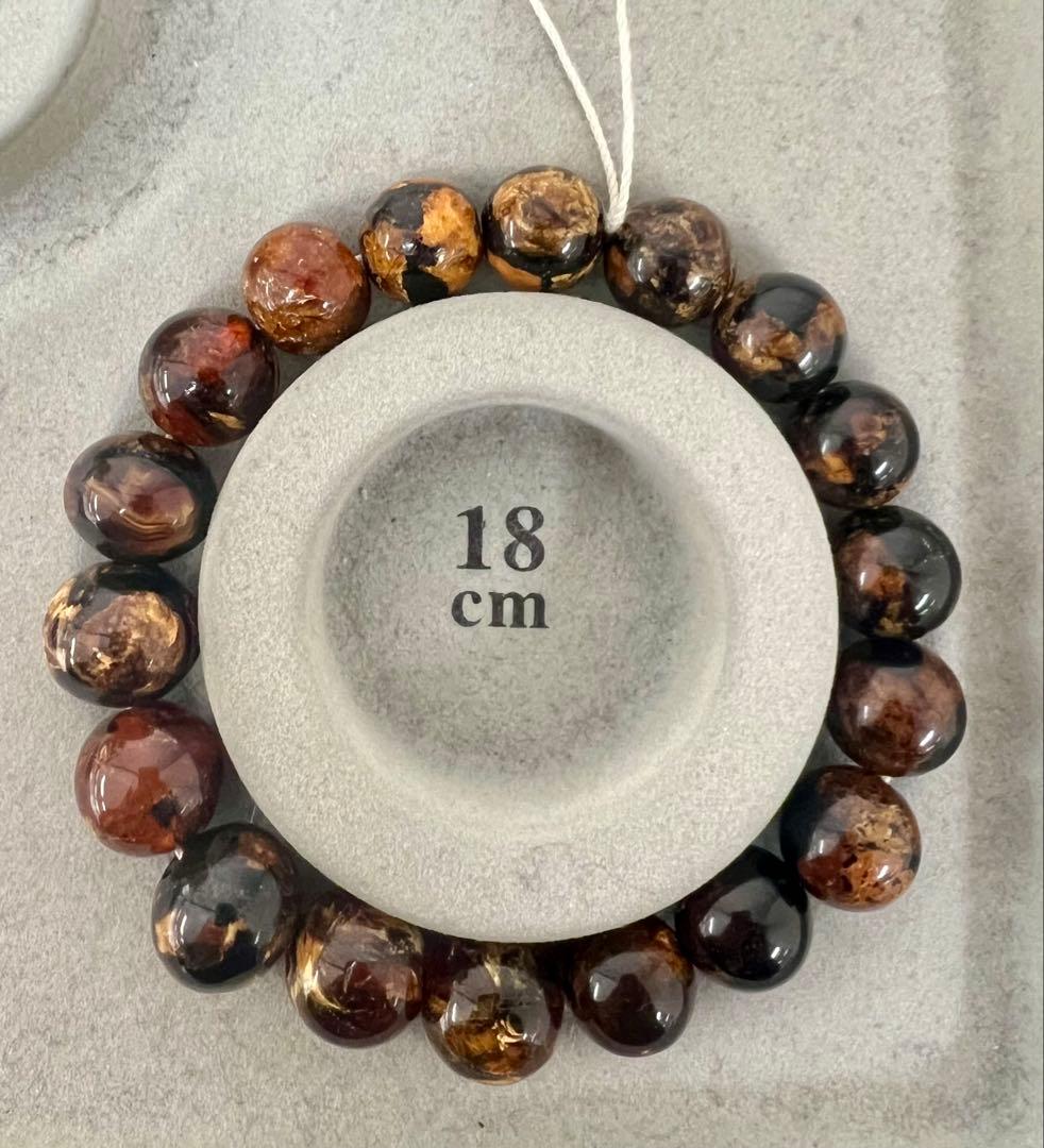 柚！虎琥珀ビーズ　希少品