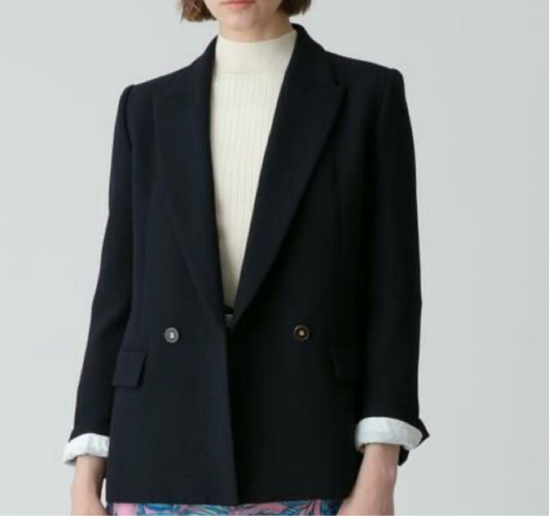 アルアバイル ジャケット　2 マットストレッチ　ネイビー