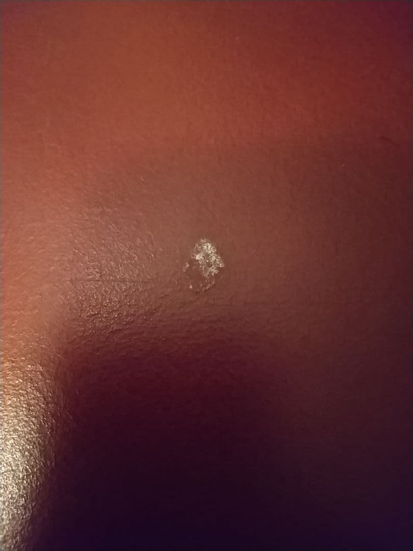 ワインレッド 本革 カウチソファ① (②と共にご購入下さい！)