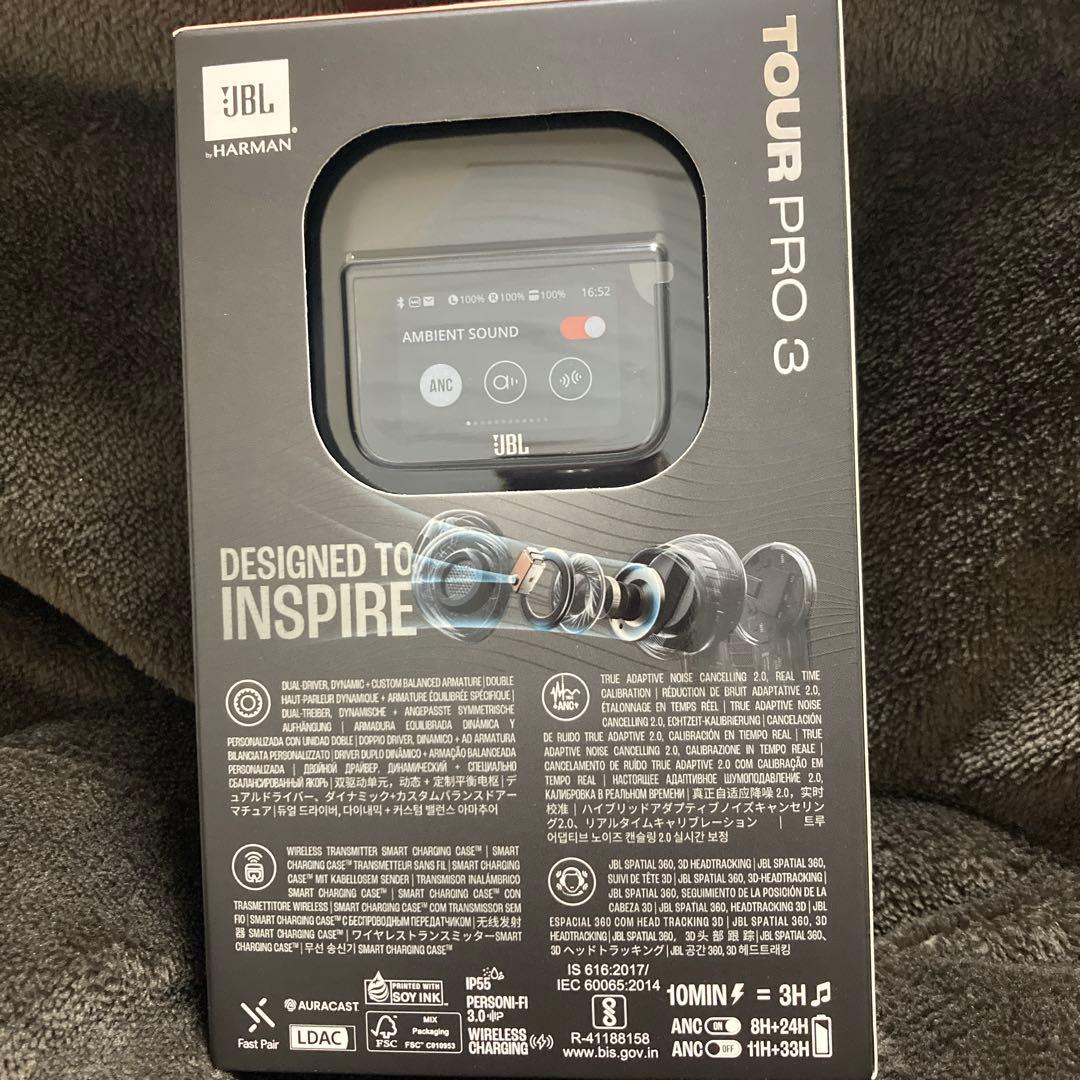 新品・未開封　JBL TOUR PRO 3 ワイヤレスイヤホン