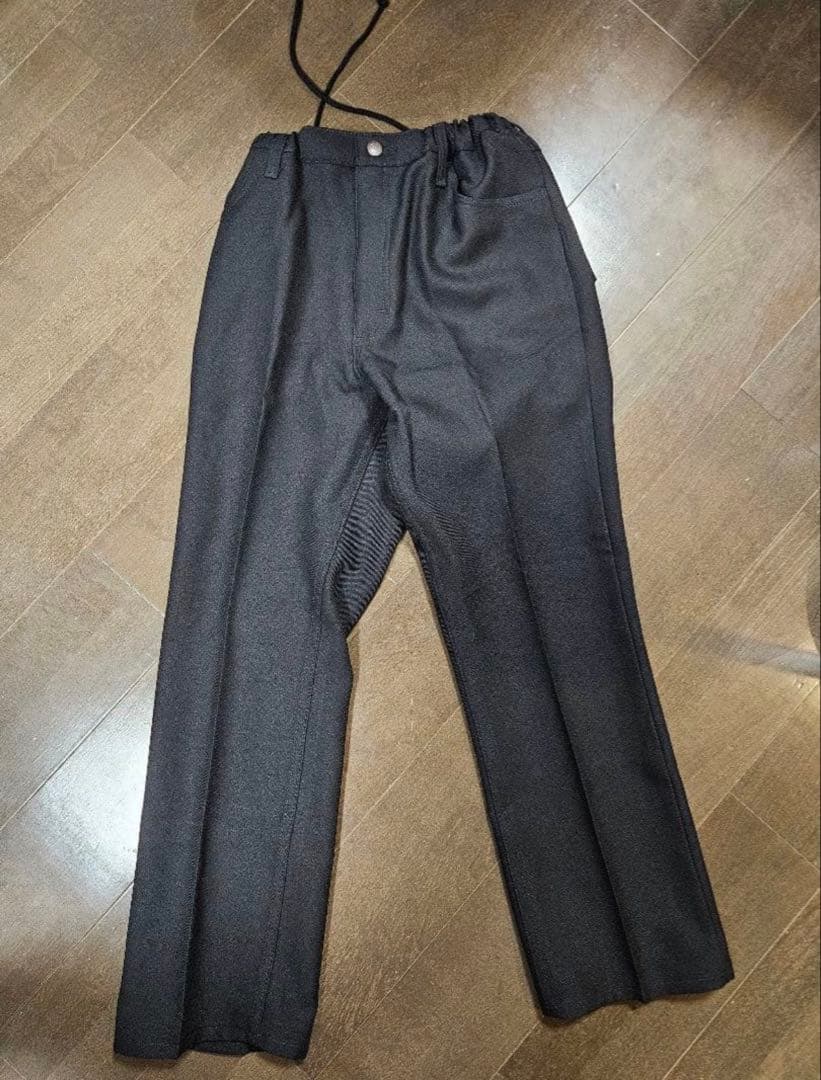 Wrangler DAMAGEDONE ランチャー スラックス フレア ブラック