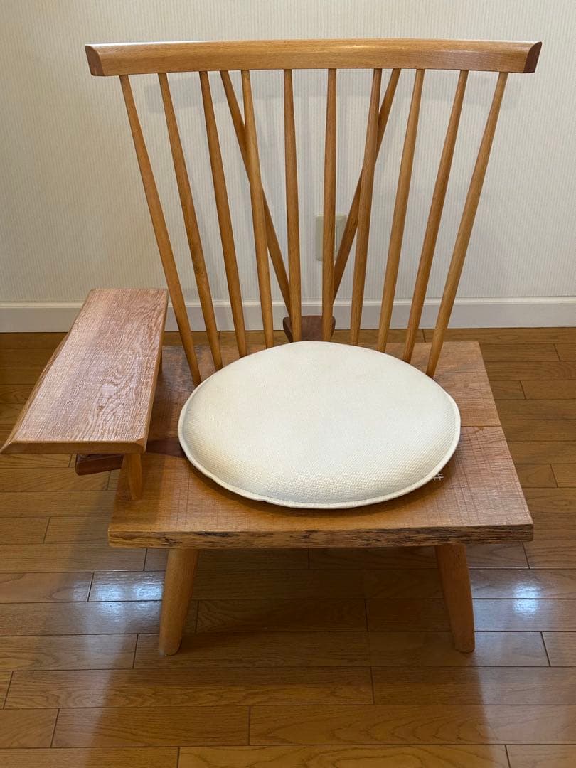 ナガノインテリア　天然木ソファー（1人掛け）