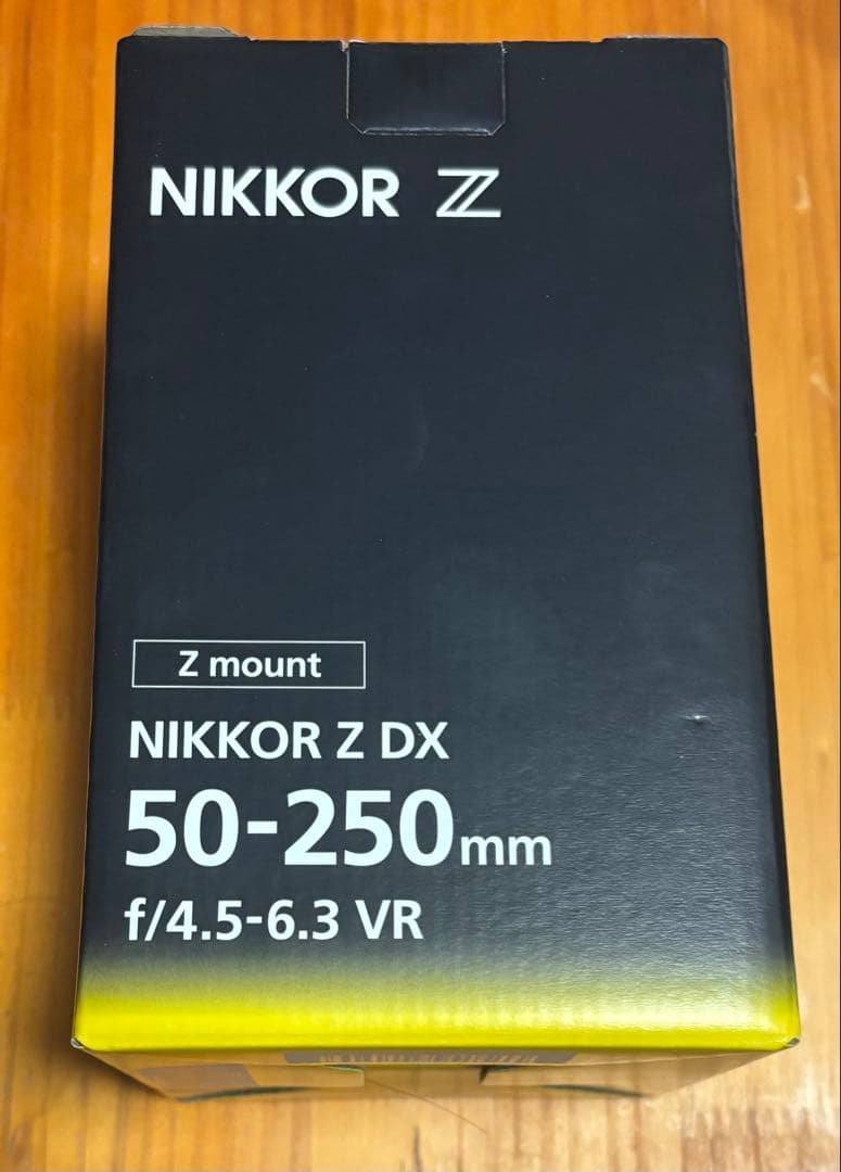 NIKKOR Z DX 50-250mm f/4.5-6.3 VR 箱付き