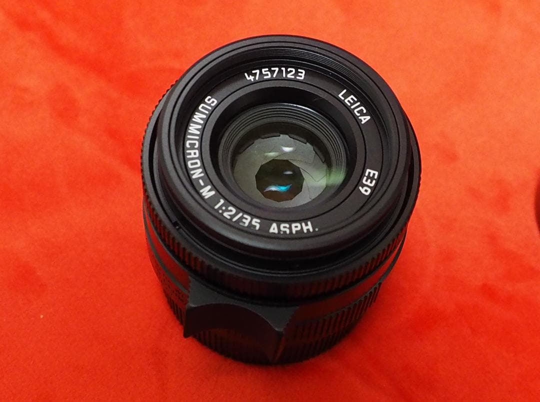 ライカ 現行SUMMICRON-M 35mm f/2 ASPH 点検済・付属品有