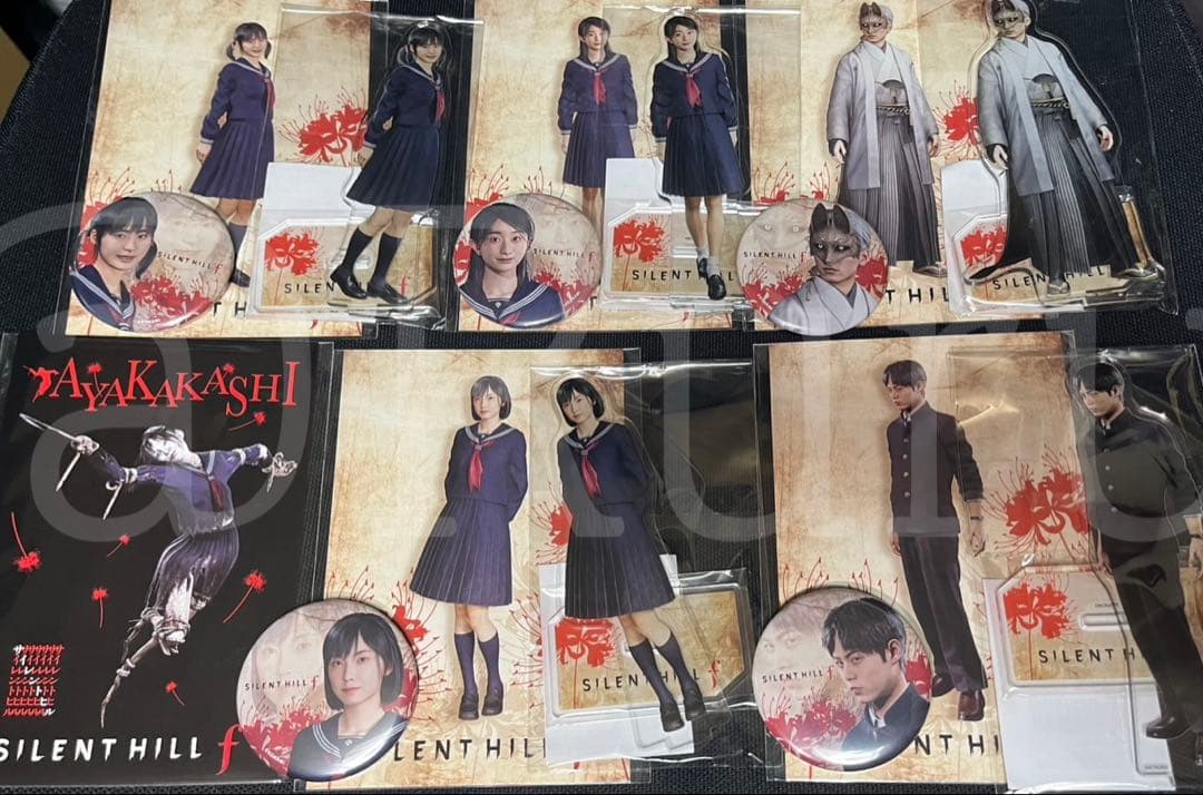 サイレントヒルf　ポップアップ ポストカード　アクリルスタンド 缶バッジ コンプ
