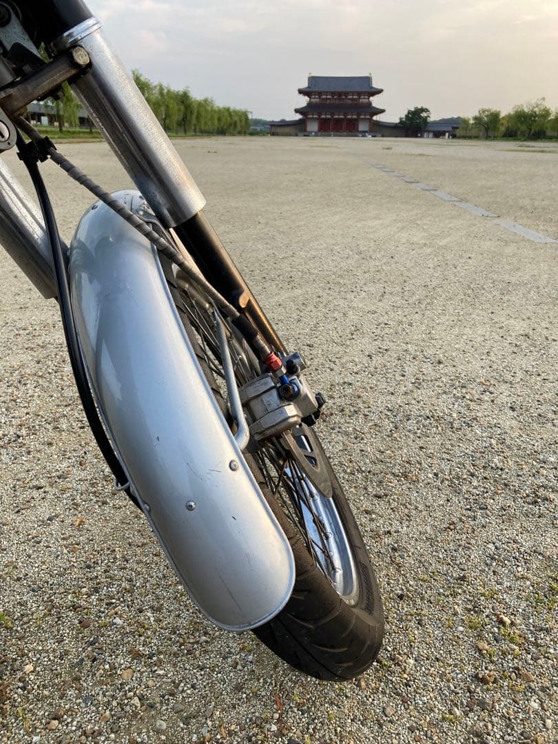 日曜限定値下　ホンダ　CB50Sフロントフォーク　ホイール　セット