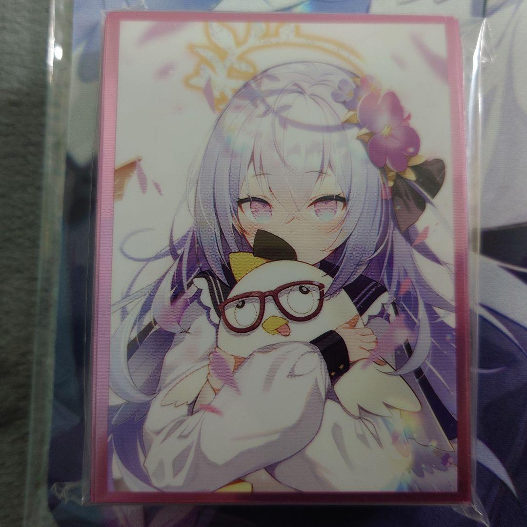 α1 ブルーアーカイブ 花びら&人形 白洲アズサ スリーブ&プレイマット